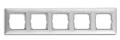 Рамка ABB Basic 55 1725-0-1483 (альпийский белый)