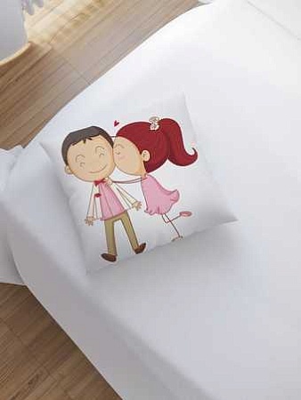 Чехол на подушку JoyArty Сладкий поцелуй sl_91940