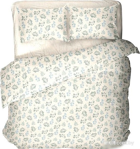 Постельное белье Блакiтны лён 50х70 4902-БЧ 643301 Евро