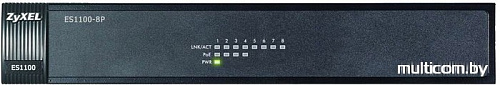 Коммутатор Zyxel ES1100-8P