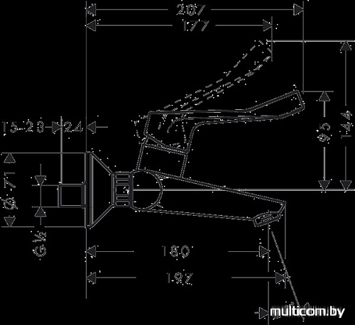 Смеситель Hansgrohe Focus 31913000