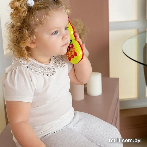 Развивающая игрушка Азбукварик Телефончик Каруселька 3133А