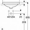 Умывальник Geberit VariForm 500.705.01.2