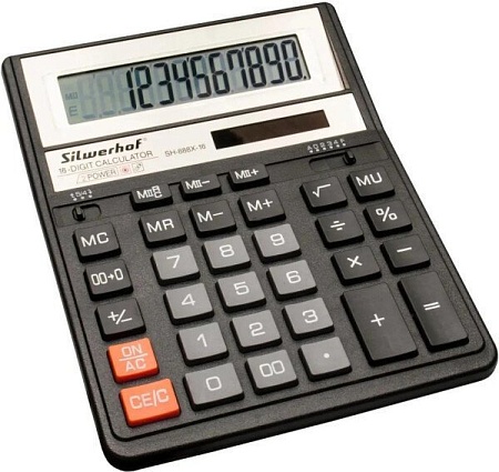 Бухгалтерский калькулятор Silwerhof SH-888X-16