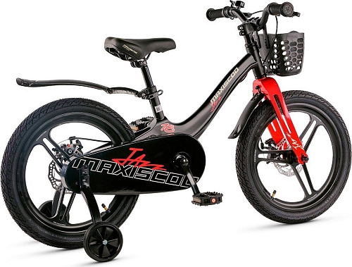 Детский велосипед Maxiscoo Jazz Pro 18 2025 MSC-J1845P (обсидиан, разобранный)