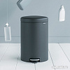 Brabantia Pedal Bin NewIcon 20 л (минерально-графитовый)