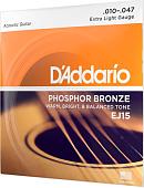 Струны для гитары D'Addario EJ15
