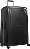Чемодан-спиннер Samsonite S'Cure DLX Black/Gold Delicious 75 см (4 колеса)