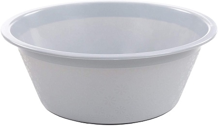 Таз хозяйственный Полесье 06919 (15 л, дымчатый)