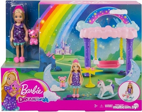 Кукла Barbie Игровая площадка GTF48/GTF50