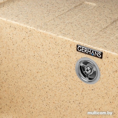 Кухонная мойка Gerhans B15 (песочный)