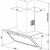Каминная вытяжка TEKA QUADRO DLV 985 B