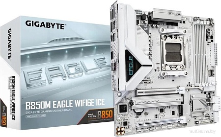 Материнская плата Gigabyte B850M Eagle WiFi6E Ice
