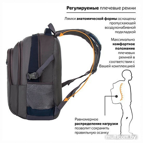 Городской рюкзак BRAUBERG MainStream 2 224446
