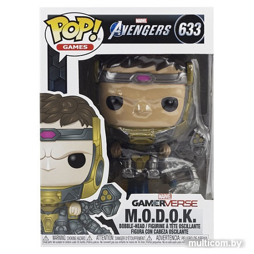 Фигурка Funko Bobble Marvel Avengers Game MODOK 47814