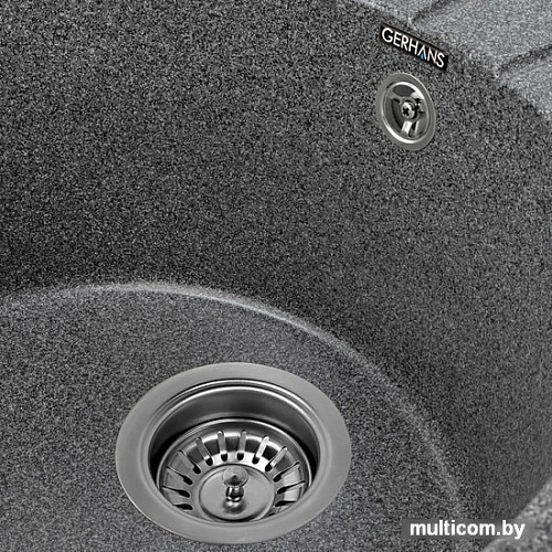 Кухонная мойка Gerhans A03 (графит)