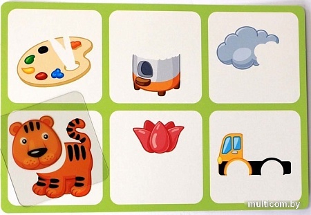 Развивающая игра Десятое королевство 10KOR Plastic Лото Часть и целое 04016