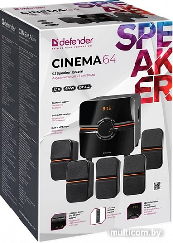 Акустика Defender Cinema 64