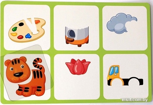 Развивающая игра Десятое королевство 10KOR Plastic Лото Часть и целое 04016