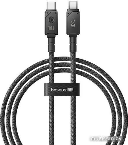 Кабель Baseus Unbreakable Series USB Type-C - USB Type-C (1 м, черный)