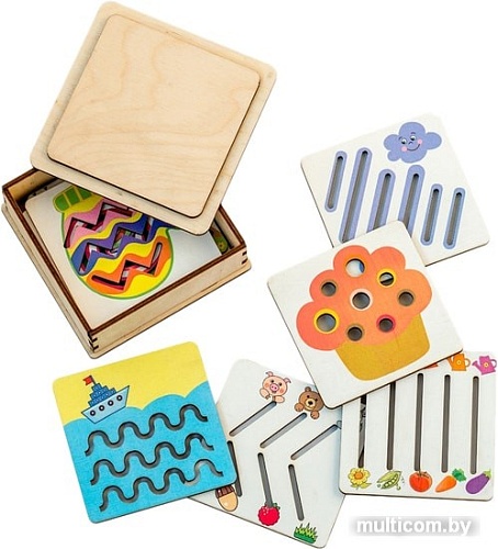 Трафарет Smile Decor Маленькие линейки для больших побед П206