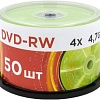 DVD-RW диск Mirex 4.7Gb 4x UL130032A4B (50 шт.)