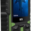 Мобильный телефон BQ-Mobile BQ-2447 Sharky (черный/зеленый)