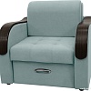 Кресло Сириус Лидер-1 ППУ 105x110 (Eva 25 велюр светло-зеленый)