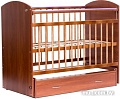 Детская кроватка Bambini Элеганс М 01.10.07 (светлый орех)