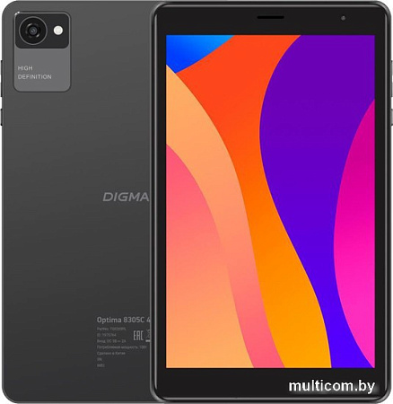 Планшет Digma Optima 8305C 4G (серый)