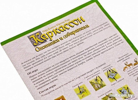 Настольная игра Мир Хобби Каркассон. Охотники и Собиратели