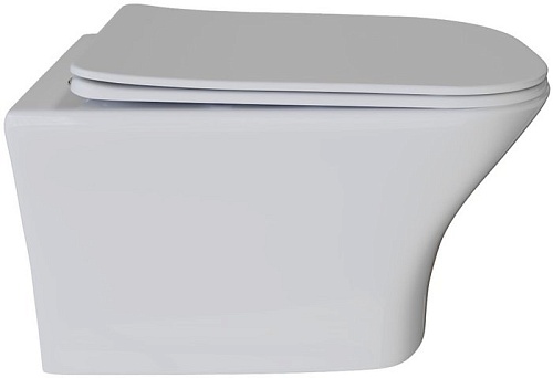 Унитаз White Wave City (белый глянец)
