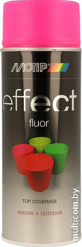 Краска MoTip Deco Effect Fluor 0.4 л (розовый, 302302)