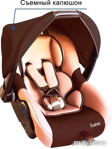 Детское автокресло Zlatek Colibri Lux (коричневый)
