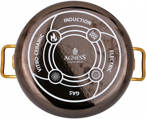 Кастрюля Agness Тюдор 950-221