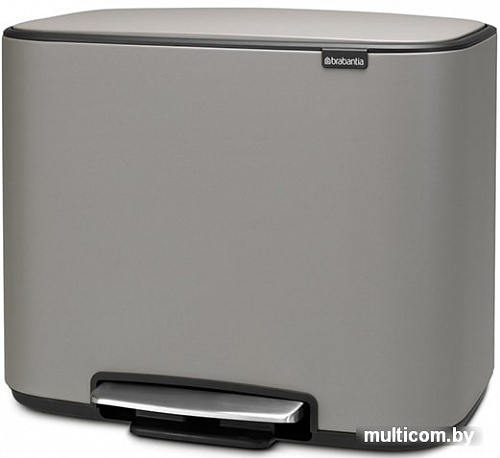 Brabantia Bo Pedal Bin 36 л (минерально-серый)