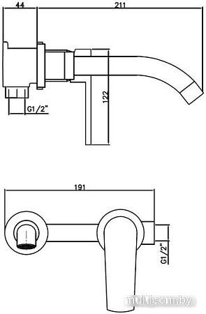 Смеситель Esko SM28 B