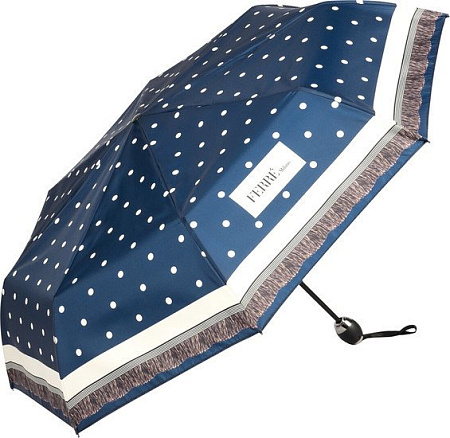 Складной зонт Gianfranco Ferre 6014-OC Dots Blu