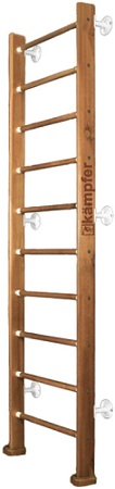 Шведская стенка (лестница) Kampfer Classic Wall №2 (стандарт, ореховый/белый)