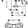 Смеситель Hansgrohe Logis Loop [71247000]