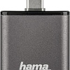 Кардридер Hama USB 3.1 (серый)
