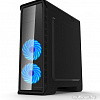 Корпус GameMax 9503X Elysium (черный, голубая подсветка)