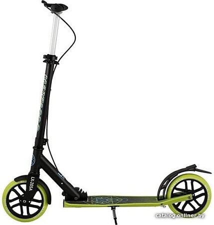 Двухколесный подростковый самокат Maxiscoo LX-205A MSC-LX205A-GR (зеленый)