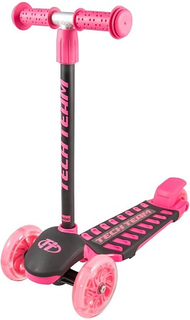 Трехколесный самокат Tech Team Lambo (розовый)
