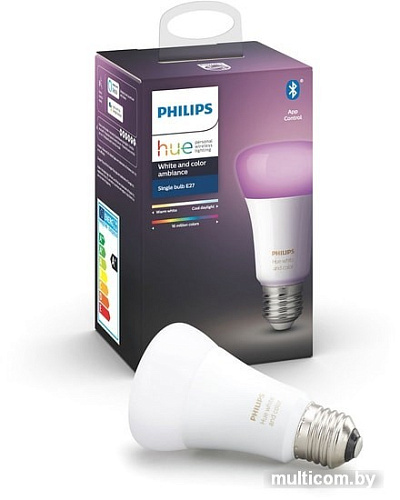 Светодиодная лампа Philips Hue E27 2000K-6500K 9 Вт