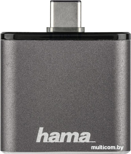 Кардридер Hama USB 3.1 (серый)