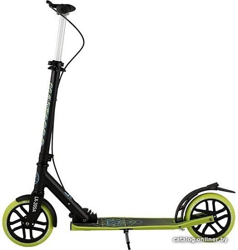 Двухколесный подростковый самокат Maxiscoo LX-205A MSC-LX205A-GR (зеленый)