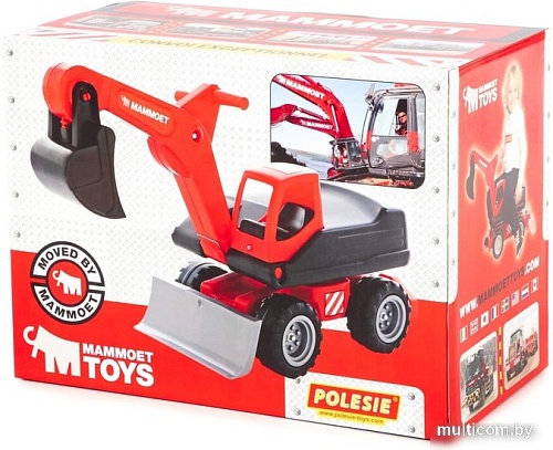 Игрушечный транспорт Полесье Мега-экскаватор колесный Маммоет 202-01 66237