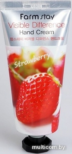 FarmStay Крем для рук С экстрактом клубники 100 мл