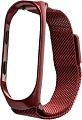 Ремешок Xiaomi Milanese Magnetic для Mi Band 3 (винный)
